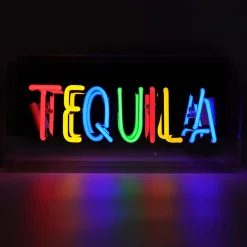 Acrylic Box Neon - Tequila | A202486
