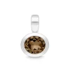 Anhänger oval Sterlingsilber 925 Rauchquarz | A144393