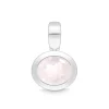 Anhänger Sterlingsilber 925 rosa Quarz | A144607