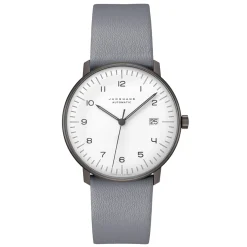 Armbanduhr Max Bill Automatik schwarz | A194949