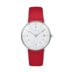 Armbanduhr Max Bill Damen rot | A194897