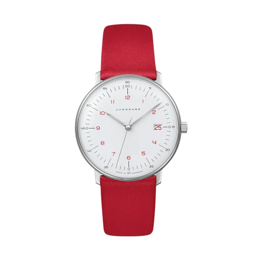 Armbanduhr Max Bill Damen rot | A194897