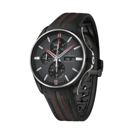 Armbanduhr Meister S Chronoscope PVD schwarz Lim. 037/888 | A194823