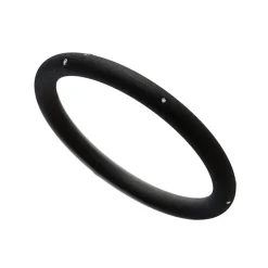 Armreif Kautschuk 9 Brillanten 0,12 ct W si Weißgold 750/- | A132727