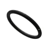 Armreif Kautschuk 6 Brillanten 0,06 ct W si Weißgold 750/- | A132751