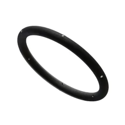 Armreif Kautschuk 6 Brillanten 0,06 ct W si Weißgold 750/- | A132751