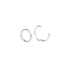 Armreif Navette massiv S Sterlingsilber 925 | A172635