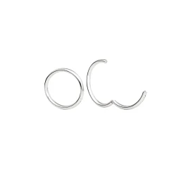 Armreif oval L massiv Sterlingsilber 925 | A172110