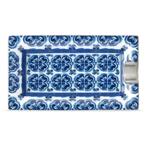 Aschenbecher 10x17,5 cm Mediterranean Blue | Mediterranean Blue | 10 x 17,5 cm | A201679