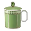 Becher m. Henkel und Deckel 0,39 l fern | A121381