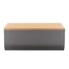 Brotkasten 34x21 cm grau | A100077