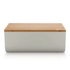 Brotkasten 34x21 cm warm grey | A102401
