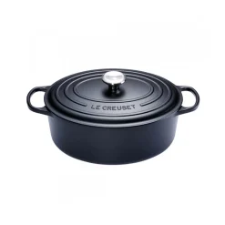 Bräter oval 35 cm schwarz | A149992