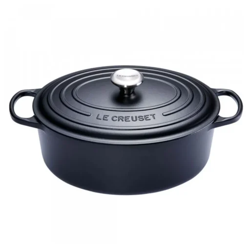 Bräter oval 33 cm schwarz | A150473