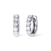Creolen Weißgold 750/- Diamanten 0,82 ct G VS | A140180