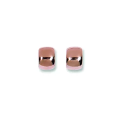 Creolenstecker Sterlingsilber 925 roségold | A172826