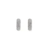 Creolenstecker Sterlingsilber 925 silber Kristall | A170220