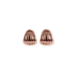 Creolenstecker Sterlingsilber 925 roségold | A170316