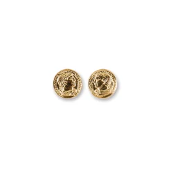 Creolenstecker Sterlingsilber 925 gold | A170094