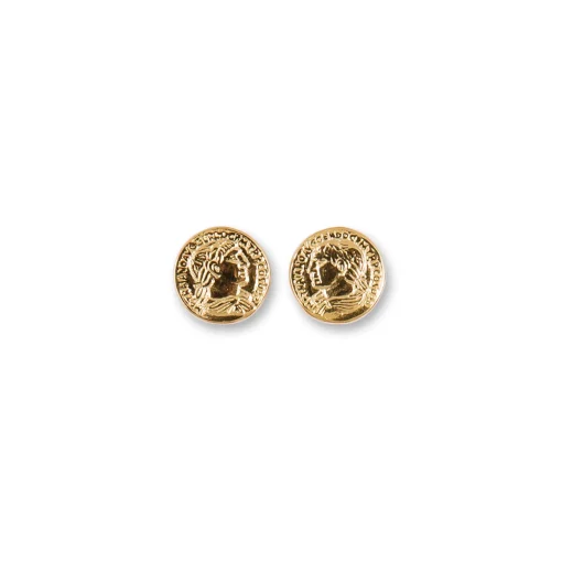 Creolenstecker Sterlingsilber 925 gold | A170094
