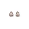 Creolenstecker Sterlingsilber 925 gold matt | A172322