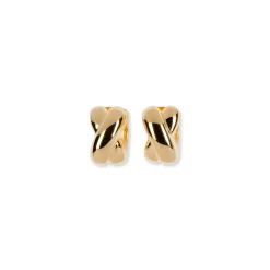 Creolenstecker Sterlingsilber 925 gold | A171920