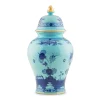 Deckelvase 31 cm iris | A154214