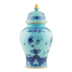 Deckelvase 31 cm iris | A154214