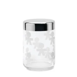 Dose 1,00 l/15,8 cm Edelstahl/Glas | A104692