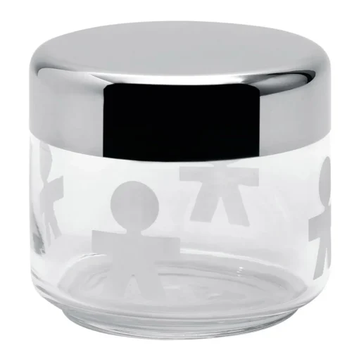Dose 0,50 l/9,3 cm Edelstahl/Glas | A104671