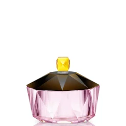 Dose 12x13 cm rosa/braun/gelb | A195240