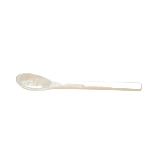Eierlöffel eckig Perlmutt 12 cm | A125080