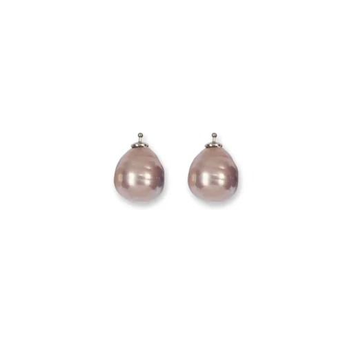 Einhängerpaar 13 altrosa Sterlingsilber 925 silber | A169663