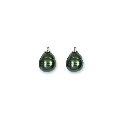 Einhängerpaar 94 dunkelgrau Sterlingsilber 925 silber | A171908