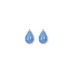 Einhängerpaar 36 himmelblau Sterlingsilber 925 silber | A171436