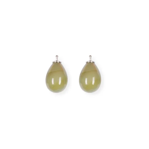 Einhängerpaar 61 oliv Sterlingsilber 925 silber | A170199