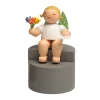 Engel mit Brief und Blume auf Podest | A142137