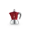Espressokocher 4 Tassen rot | A177097