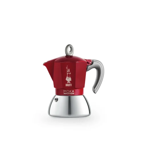 Espressokocher 4 Tassen rot | A177097