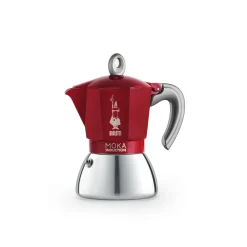 Espressokocher 6 Tassen rot | A177098