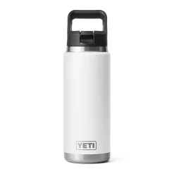 Flasche m. Trinkhalmdeckel 0,76 l weiß | A180987