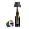 Flaschenaufsatz LED Lampe dimmbar anthrazit | anthrazit | A141541
