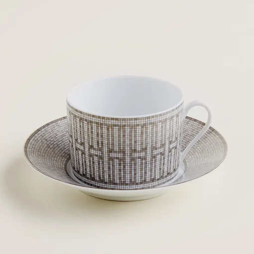 Frühstückstasse mit Untertasse. 0,34 l | A100958
