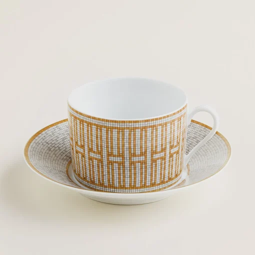 Frühstückstasse mit Untertasse 0,34 l | A101161