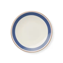 Frühstücksteller 24 cm blau/rosé | A122120