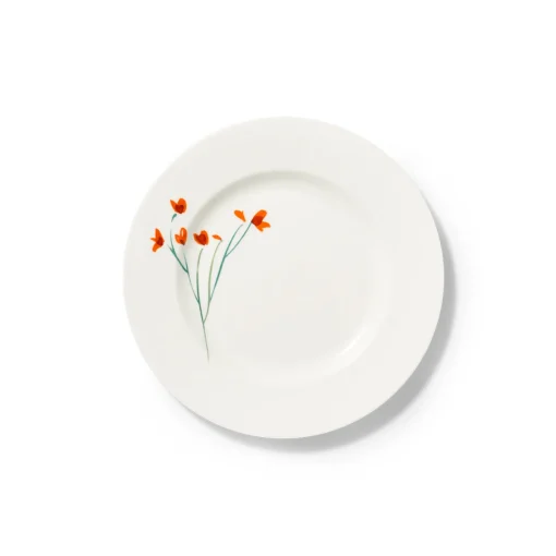 Frühstücksteller 21 cm rot | A112394