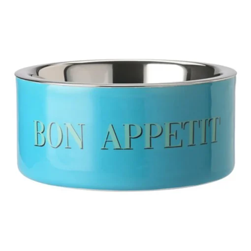 Futternapf M Motiv: Bon Appettit, türkis | A152869