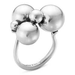Georg Jensen 'Moonlight Grapes', Ring Sterlingsilber 925 W48 | A201247