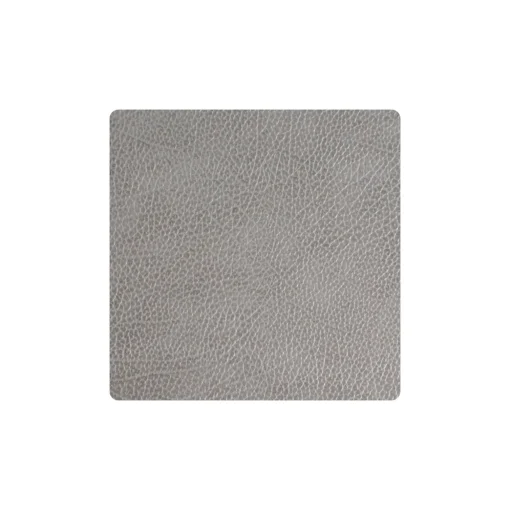 Glas Untersetzer 10x10 cm Hippo anthrazit-grau | A164888
