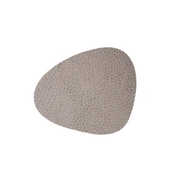 Glas Untersetzer 11x13 cm Hippo anthrazit-grau | A165415